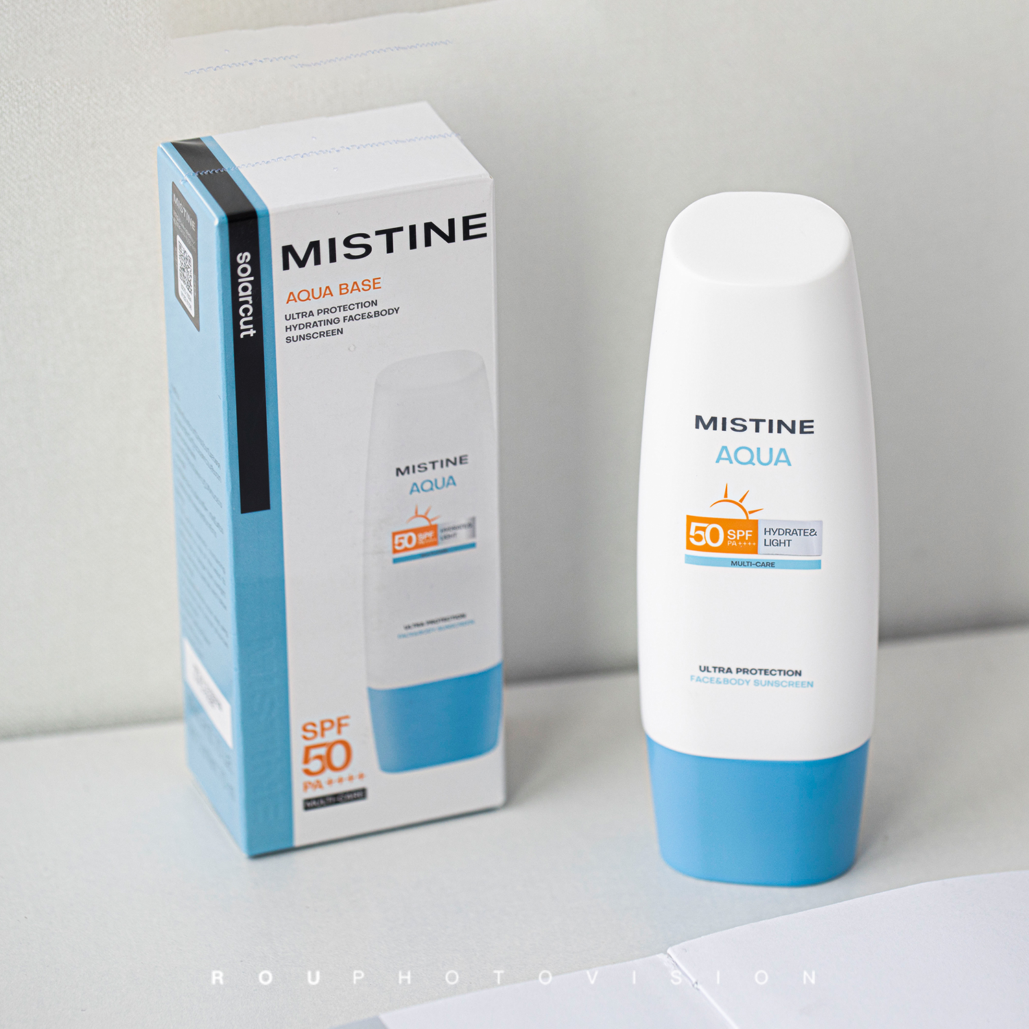 【保税仓发货】Mistine蜜丝婷防晒霜泰版小黄帽小蓝帽spf50正品夏 - 图1