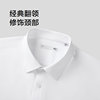 Hailan Home Solid Color Point Collar Business Shirt Men