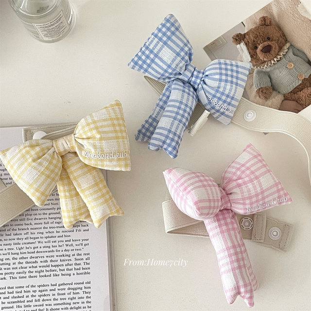 2 packs! Korean bow curtain straps