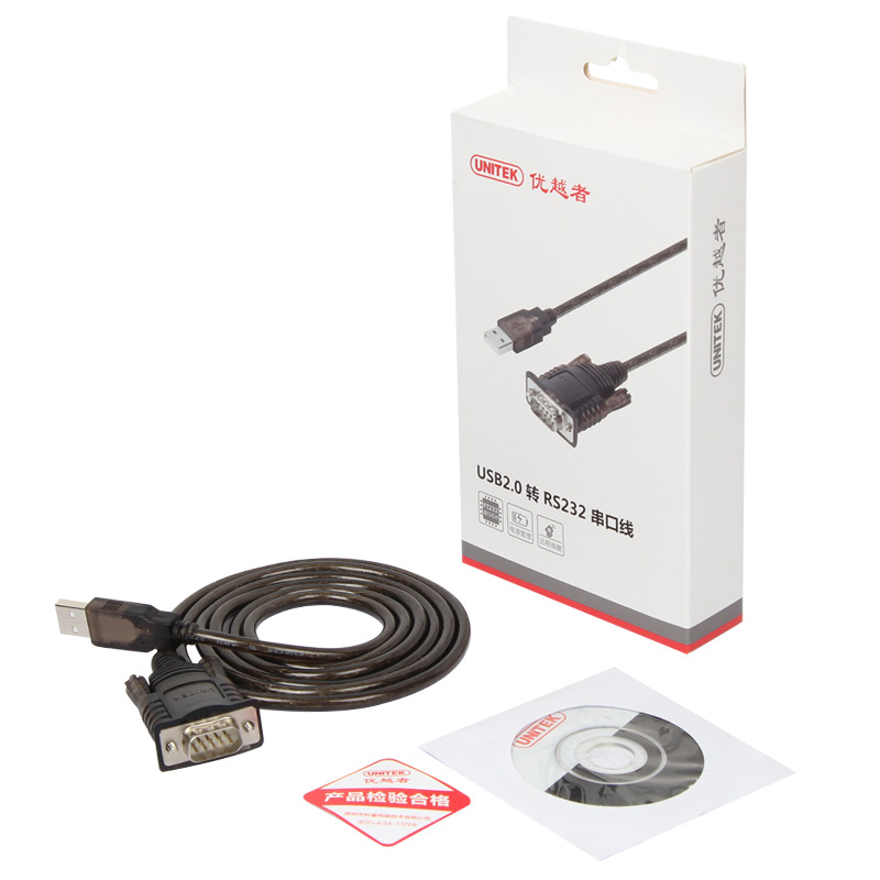 优越者USB RS232转串口线Y-105T/Y-108通用串口RS232转USB DB9针C - 图3