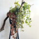 Terrihui simulated European version of crabapple leaf handle bunch wall hanging vine