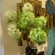 Simulated single window prop lilac natural fake flower arrangement
