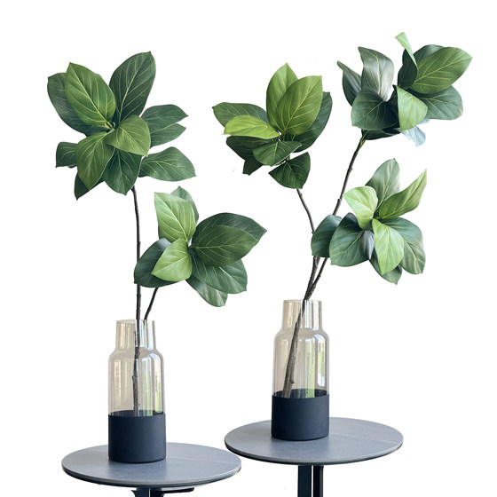 Simulated green plant, rich banyan tree, Bengal banyan indoor living room, floor-standing potted plant decorative ornaments, high-end bionic plants