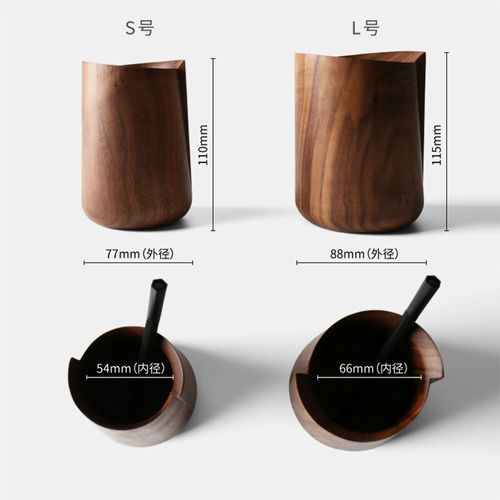 Всаждаемая держатель ручки [в другом месте] черные ручки с твердым деревом с твердым орехом можно