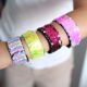 Children's street dance accessories shiny color changing luminous bracelet