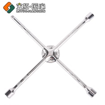 Car tyre universal cross sleeve wrench disassembly screw for tyre saving labour-saving Outer hexagonal mechanical composition tool