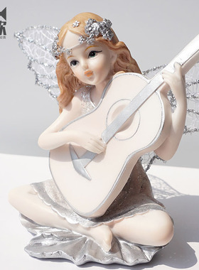 正版音乐精灵天使艺术风装饰摆件