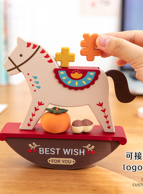 招财好运马上有钱摆件乔迁小礼物