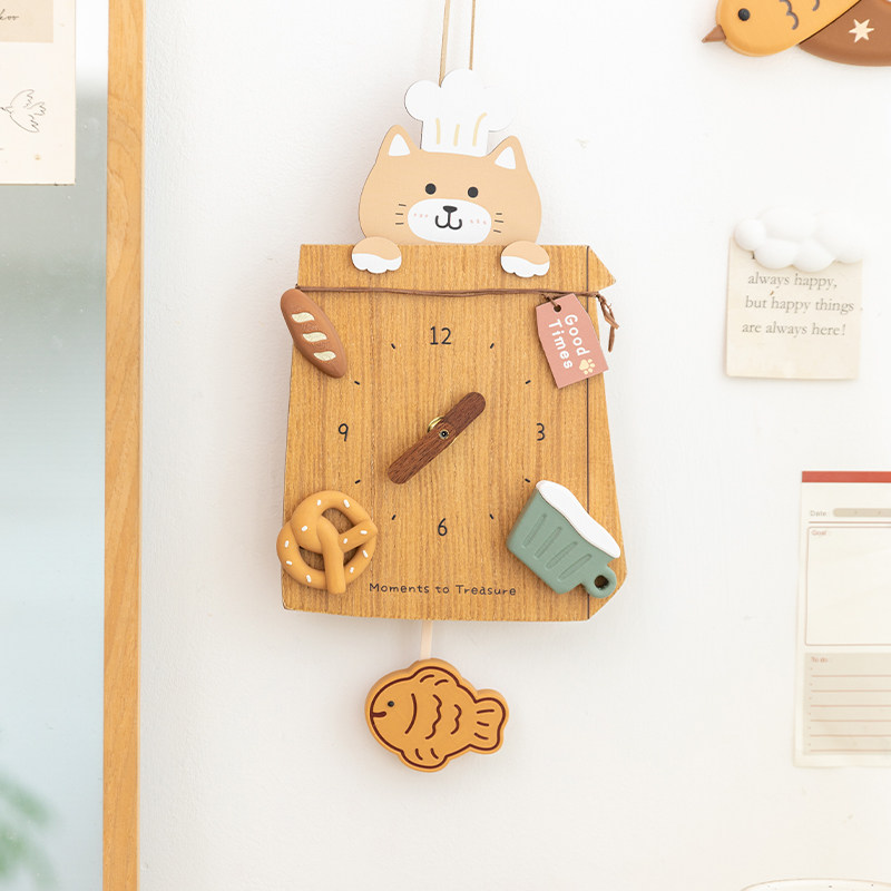 阿楹 高级感餐厅静音稀奇古怪时钟表挂墙客厅可爱创意儿童房卧室,淘宝优惠券,粉丝福利购,淘宝优惠卷