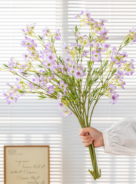 精致高级假花氛围感植物拍摄道具