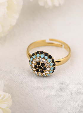 恶魔之眼耳环钛钢时尚饰品套装