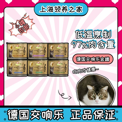 Усыновленный дом Германия Симфония Гранатапет Консервированная золотая кошка с полной ценой