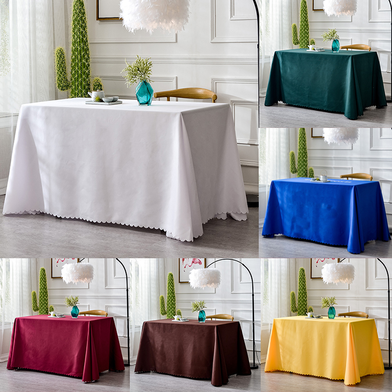 纯色加厚会议桌布布艺长方形办公展会白色婚庆桌套签到地推桌布,淘宝优惠券,粉丝福利购,淘宝优惠卷