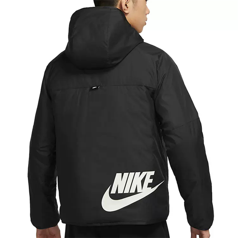 Nike耐克棉服男款外套冬季保暖双面穿连帽夹克 DH2784-010