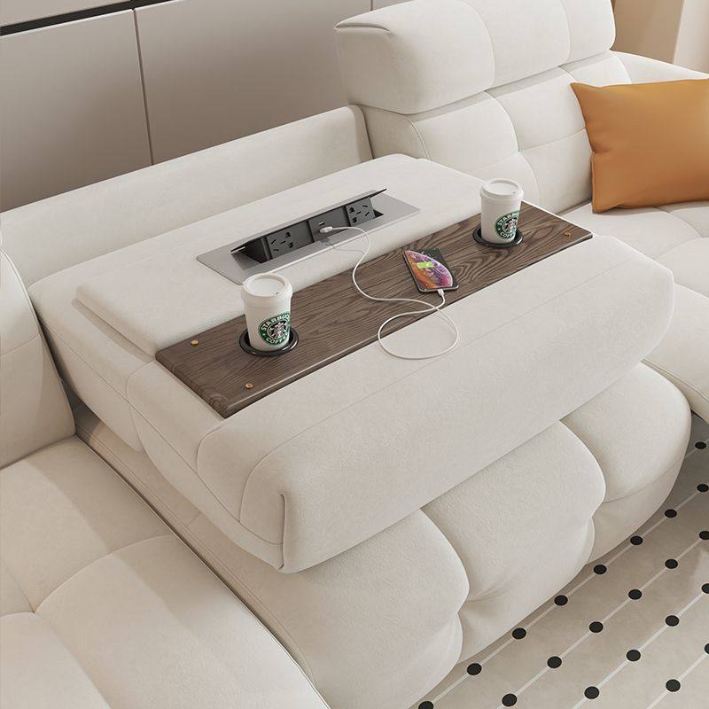 云朵电动沙发床猫抓布奶油风小户型客厅两用伸缩双人沙发智能折叠,淘宝优惠券,粉丝福利购,淘宝优惠卷