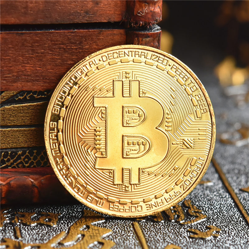 Bitcoin 金币BTC外币比特B美元世界钱币美国纪念币硬币礼物送人 - 图2