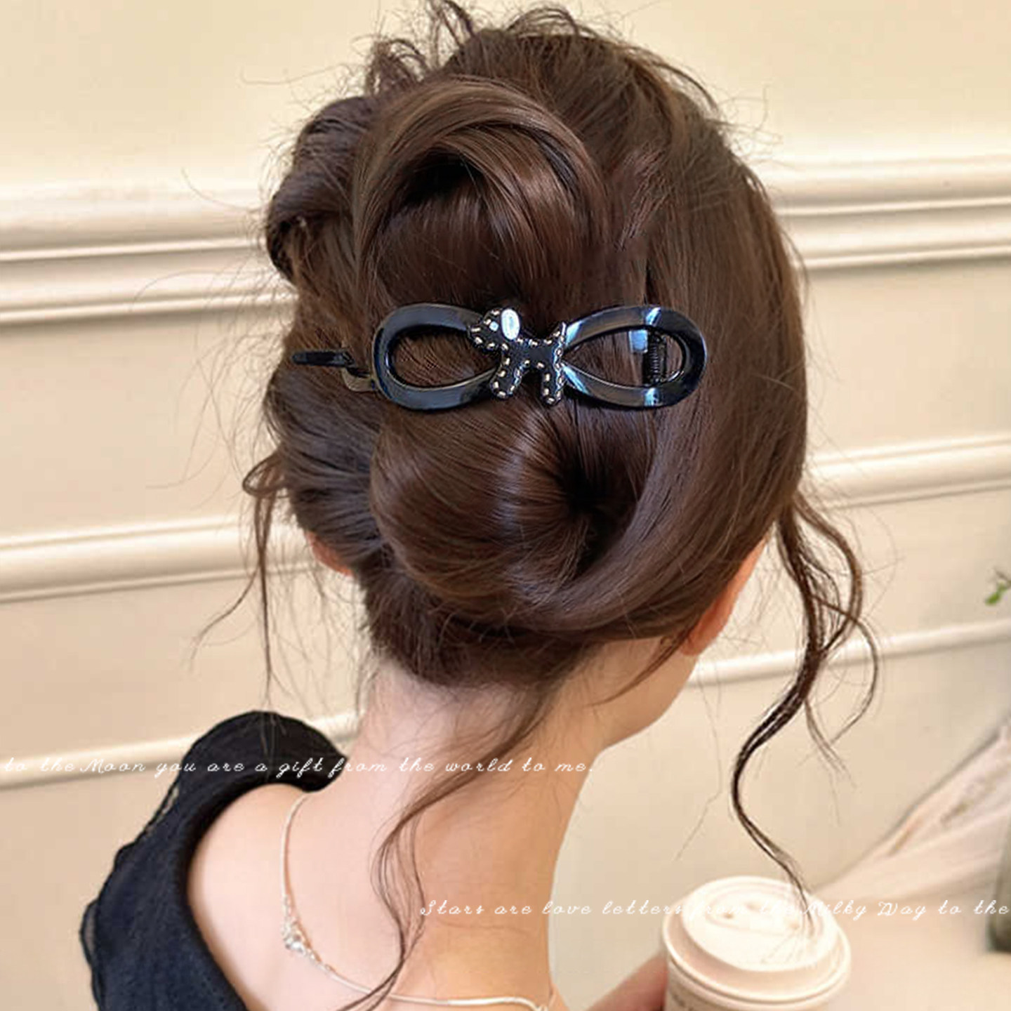 气质盘发扭扭夹女高级感2025新款盘发发夹后脑勺一字抓夹发卡头饰,淘宝优惠券,粉丝福利购,淘宝优惠卷