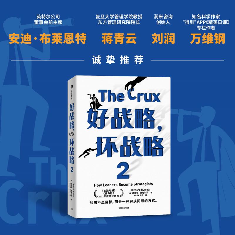 好战略 坏战略2 理查德鲁梅尔特著 刘润 万维钢 蒋青云重磅推荐 金融时报 福布斯 年度商业图书 - 图0