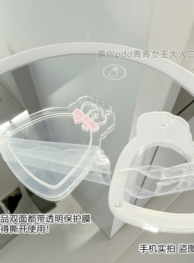 亚克力透明蝴蝶结手工摇摇乐挂件