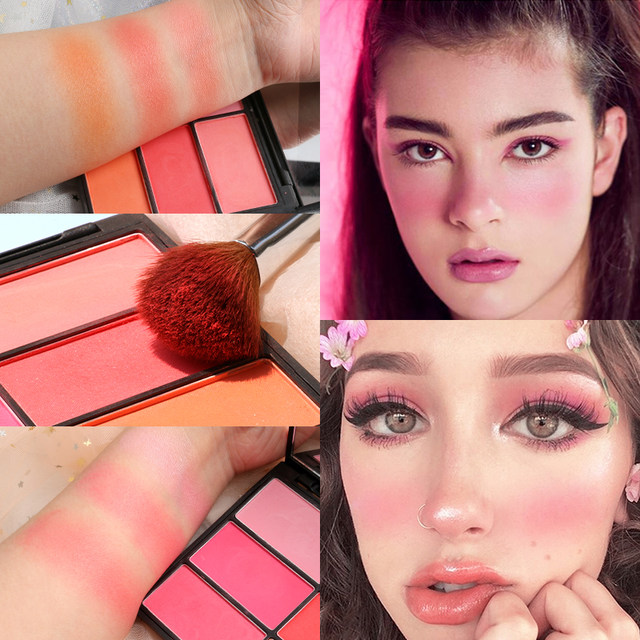 Multicolor Carmela Blush Palette ສໍາລັບຊ່າງແຕ່ງຫນ້າ
