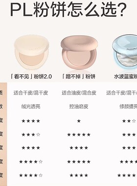 【直降20】PL粉饼官方旗舰正品