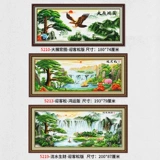 Крест -Шайт -пейзажная живопись большая гостиная Добро пожаловать на ландшафтную землю