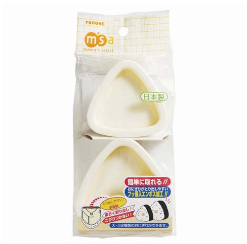 原装日本制 TORUNE DIY三角饭团模具 大小2个装 不粘模具 - 图3