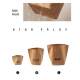 Washable storage bag kraft paper bag dry flower green plant pot ins packaging bag thick bread toast food oil-proof