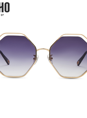 LOHO太阳镜尼龙镜片多边形大框