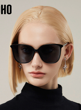 2025白色墨镜LOHO时尚防晒百搭女