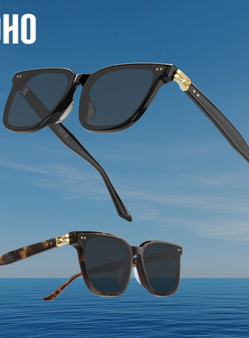 高清成像偏光大框墨镜男女同款