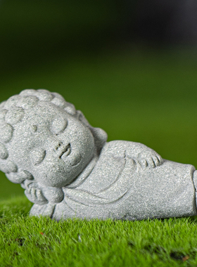 青砂石装饰可爱桌面宝宝佛小如来