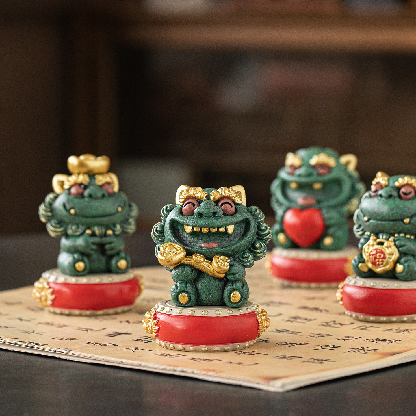 中式貔貅皆如所愿桌面摆件茶宠装饰办公室家居风水摆件工艺品礼品,淘宝优惠券,粉丝福利购,淘宝优惠卷