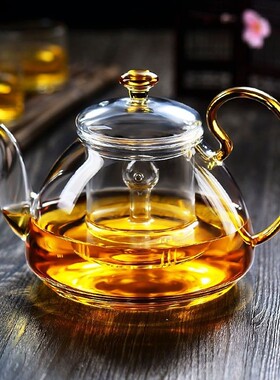 加厚耐高温玻璃茶壶家用