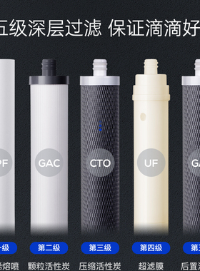 奥克斯净水器超滤家用厨房过滤器