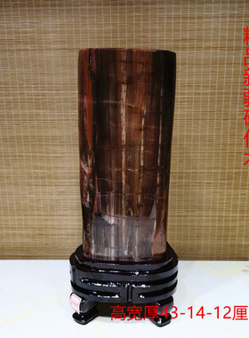 新疆居家办公桌摆件木化石