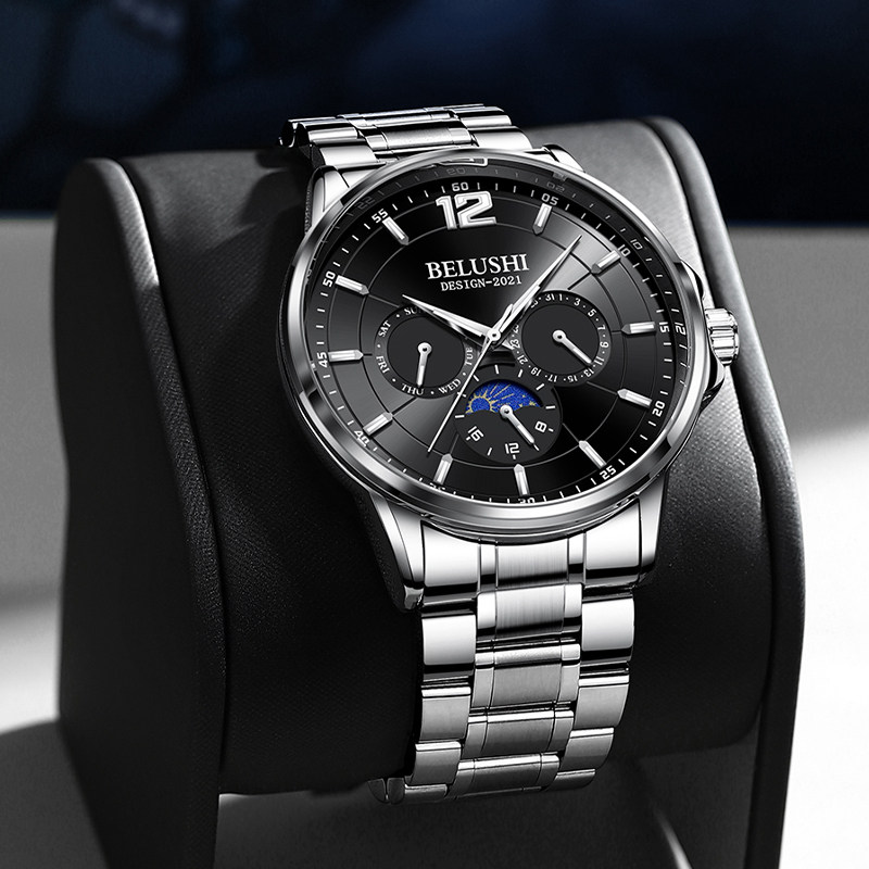 阿玛妮男士正品十大高中学生机械表 乔治伯爵手表国产腕表