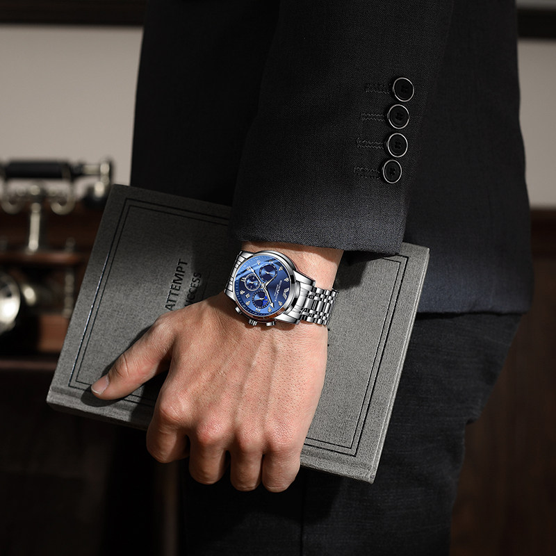 青少年男士正品十大学生潮流手表 乔治伯爵手表国产腕表