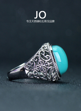 14mm原矿美松18K金男戒含10g金