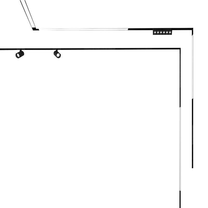 雷士照明磁吸轨道灯客厅无主灯护眼无边框嵌入式泛光线形灯,淘宝优惠券,粉丝福利购,淘宝优惠卷