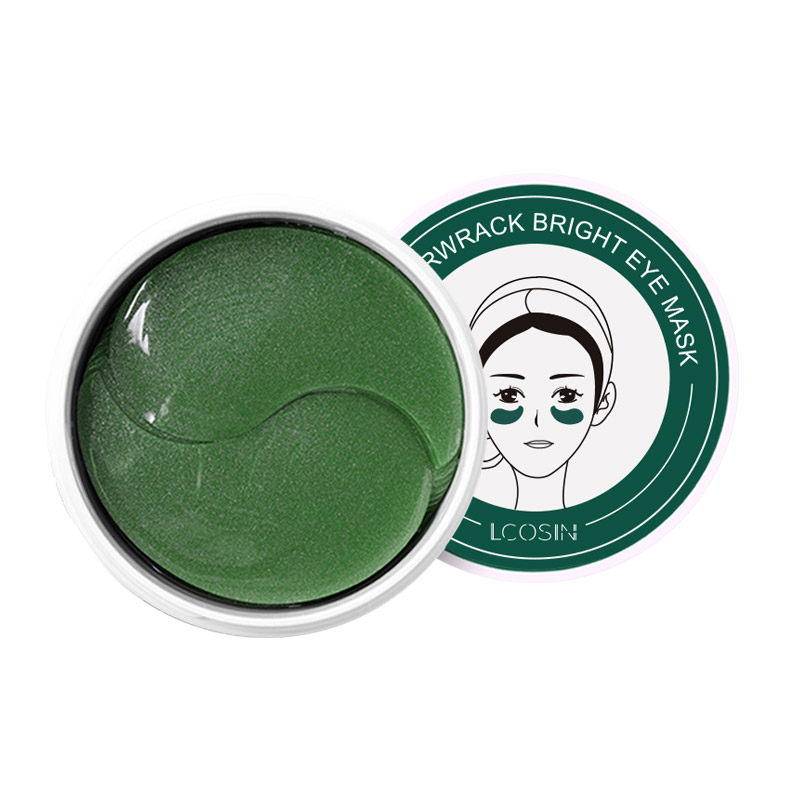 海藻补水去黑眼圈淡化细纹眼膜贴 lcosin兰可欣东浪眼膜