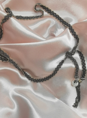 高档毛衣链长款时尚风新光饰品