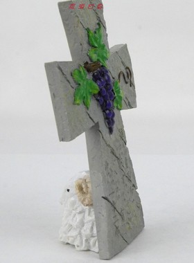 原创羊头底座支撑家居装饰品摆件桌面饰品摆台桌饰摆饰工艺品礼品