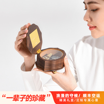 Valentines Day Rhymes Lehman Eight Soundboxes Natural Walnuts Wood Leaves customized graduation Creative Christmas