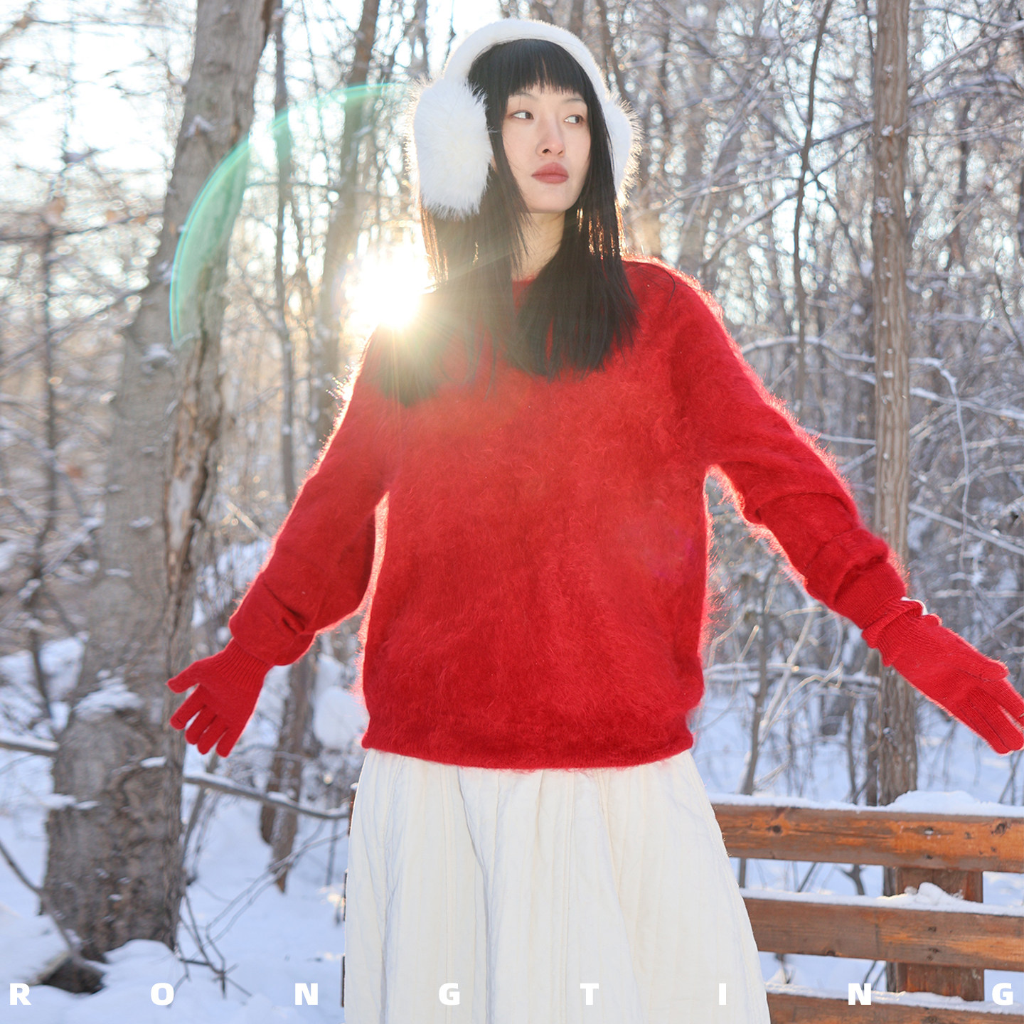 【所有女生的衣橱直播间】绒汀【云雾感】100%纯山羊绒拉绒拉毛