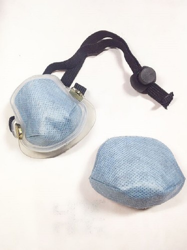 防尘鼻罩透气男女工业鼻子口罩灰粉尘打磨雾霾油烟劳保鼻口罩透气 - 图1