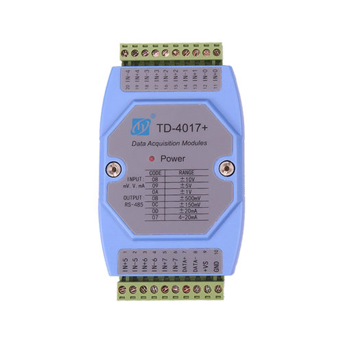 TD4017工业级八路模拟量信号采集卡模块4-20mA10V输入隔离转换485 - 图3