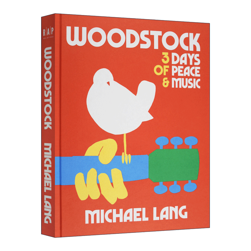 英文原版 Woodstock 3 Days of Peace and Music 伍德斯托克音乐节50周年纪念册 三天的和平与音乐盛会 艺术摄影集 进口英语书籍 - 图3