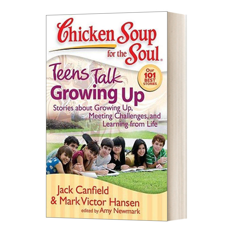 英文原版 Chicken Soup for the Soul Teens Talk Growing Up 心灵鸡汤 青少年谈成长 英文版 进口英语原版书籍 - 图0