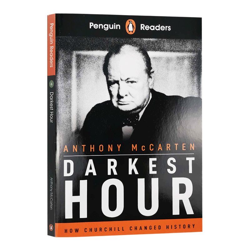 企鹅阅读第6级 至暗时刻 英文原版 Penguin Readers Level 6 Darkest Hour ELT Graded Reader Anthony McCarten儿童图书 - 图0